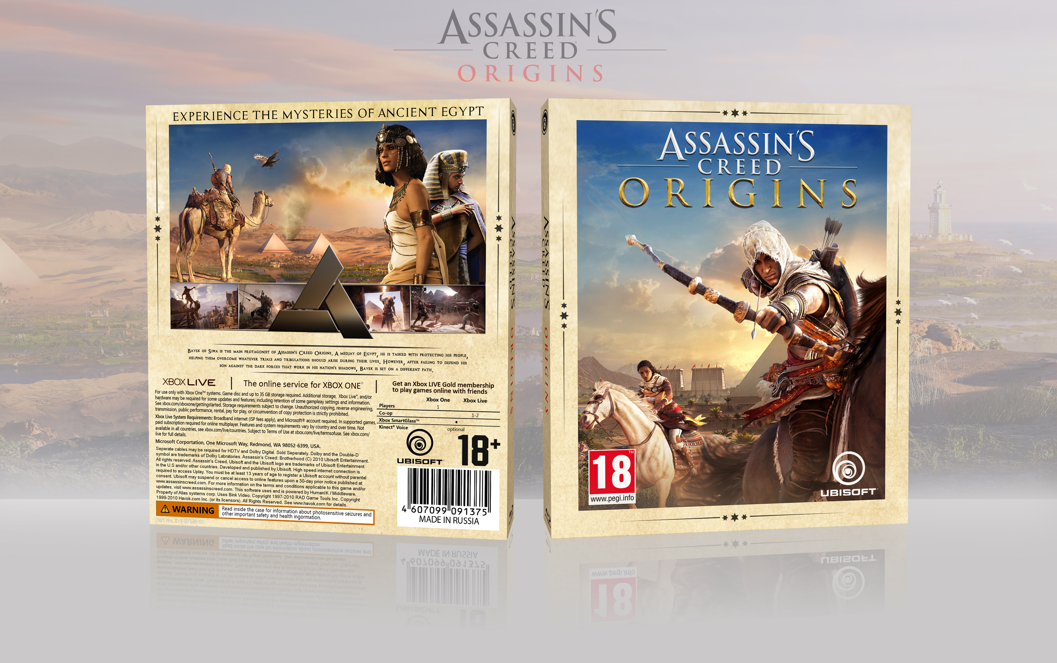 Assassin's Creed: Origins box cover