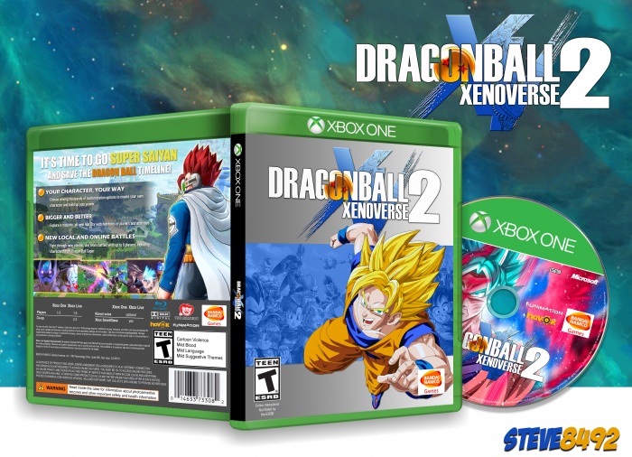 Dragon Ball Xenoverse 2 box art cover