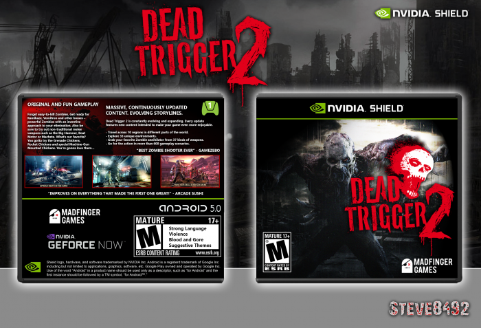 Dead Trigger 2 box art cover