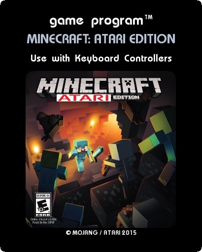 MINECRAFT Atari Edition box cover