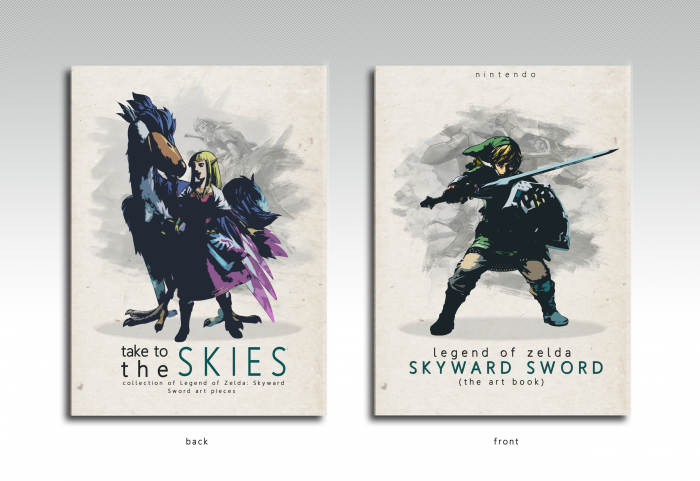 The Legend of Zelda: Skyward Sword Art Book box art cover